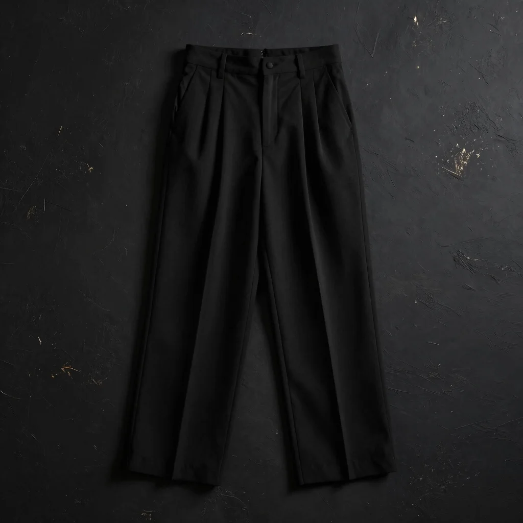 Legacy Pleated Wide-Leg Trousers