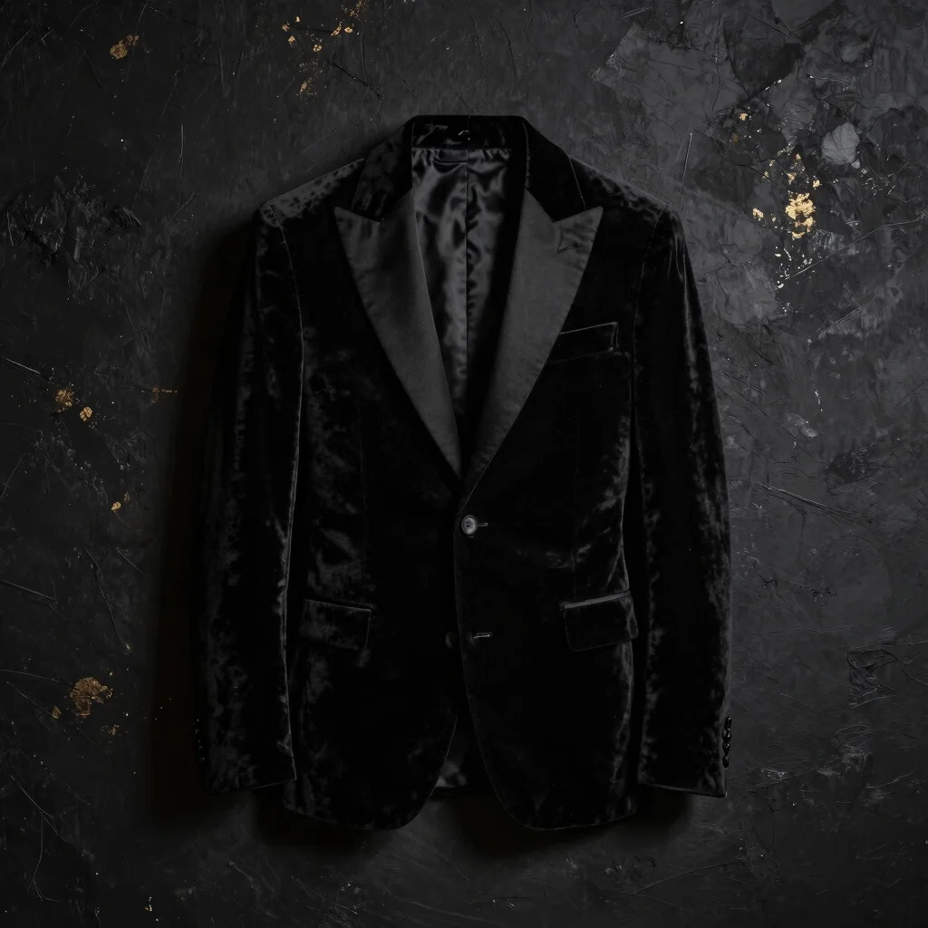 Orisha Draped Velvet Jacket